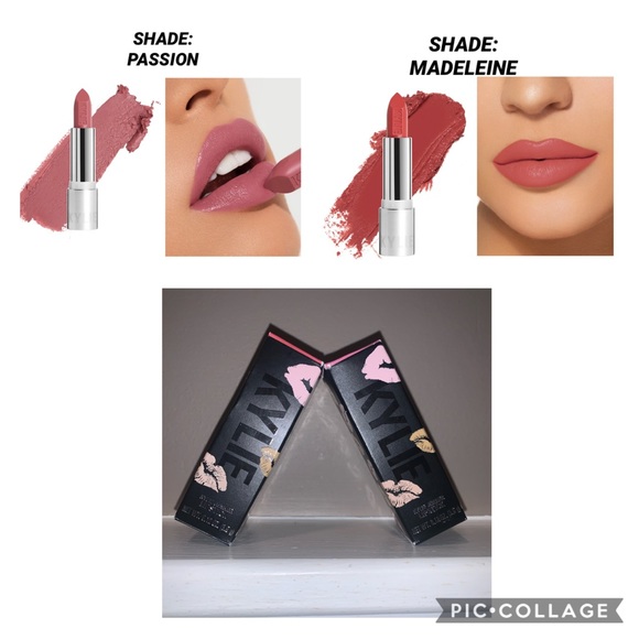 NWT x2 KYLIE MADELEINE & PASSION Lipstick BUNDLE